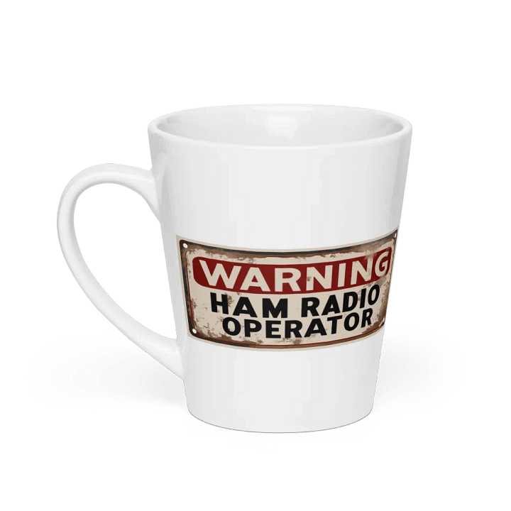 WARNING: Ham Radio Operator Mug product image (1)