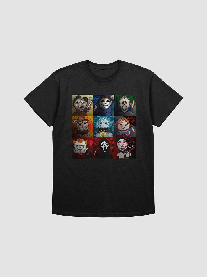 9 Panel Horror T product image (1)