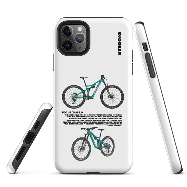 White Focus Jam 8.9 iPhone Case product image (5)
