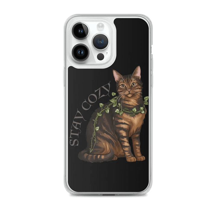 Stay Cozy iPhone Case product image (2)