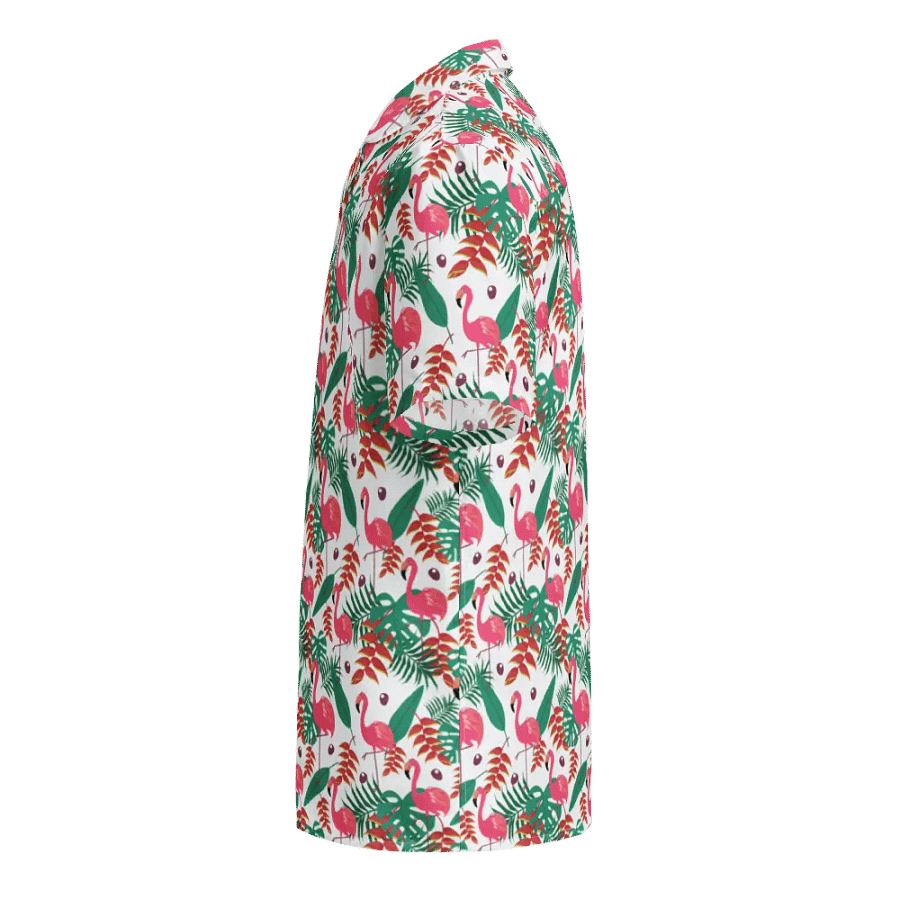 Flamingo Tropical Vibes Hawaiian Shirt product image (8)