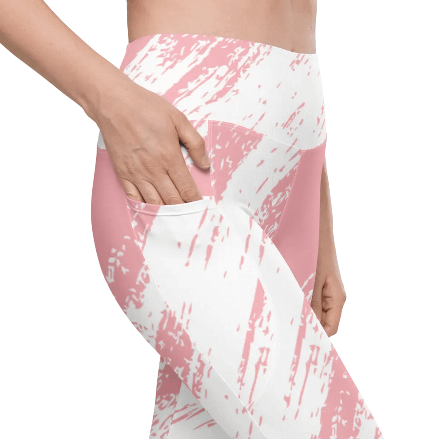 Pink Whispers Leggings w Pockets product image (1)