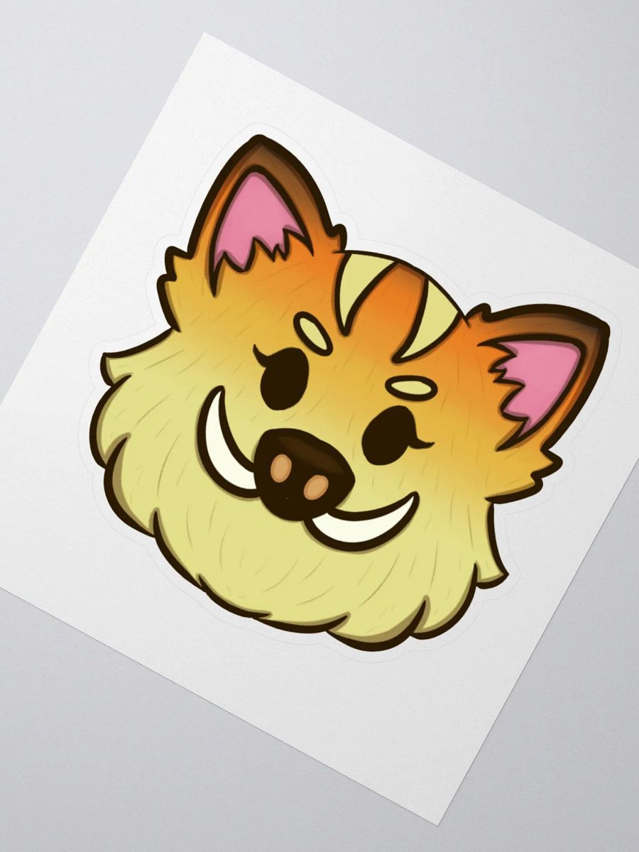 9-Month Boar Badge Sticker product image (2)