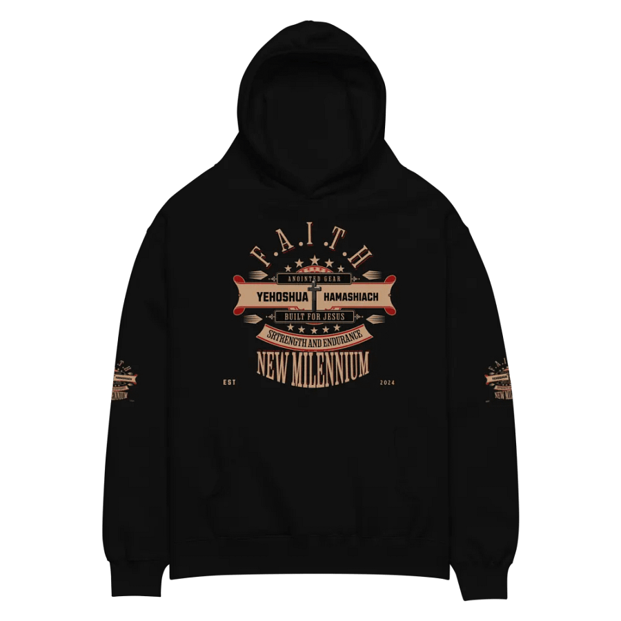 Faithful Endurance Oversized Hoodie product image (2)