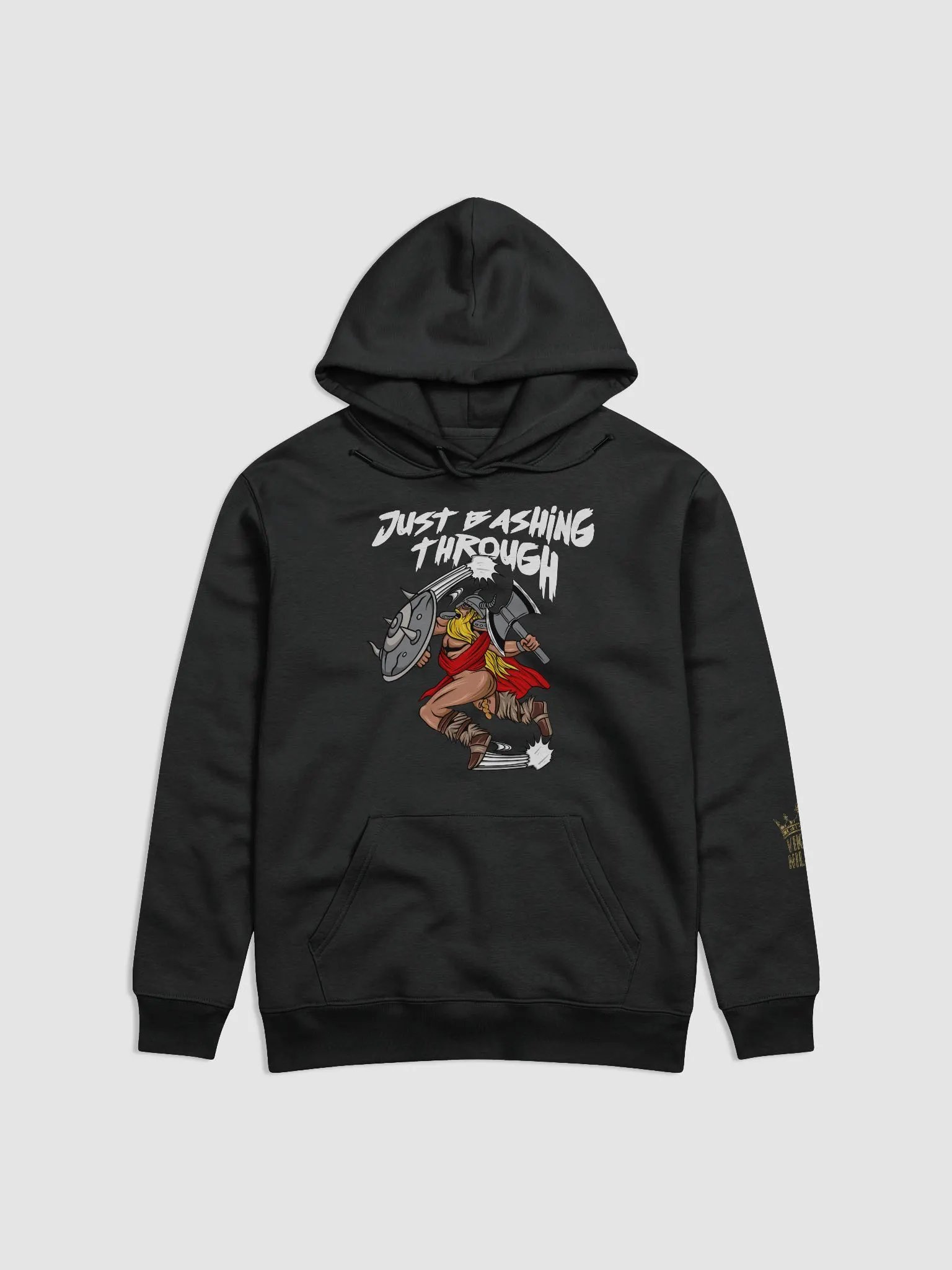 Just Bashing Through Hoodie - Black product image (1)