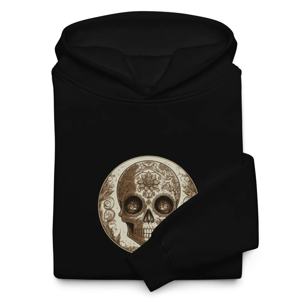 Ornate Skull Art Oversized Hoodie product image (10)