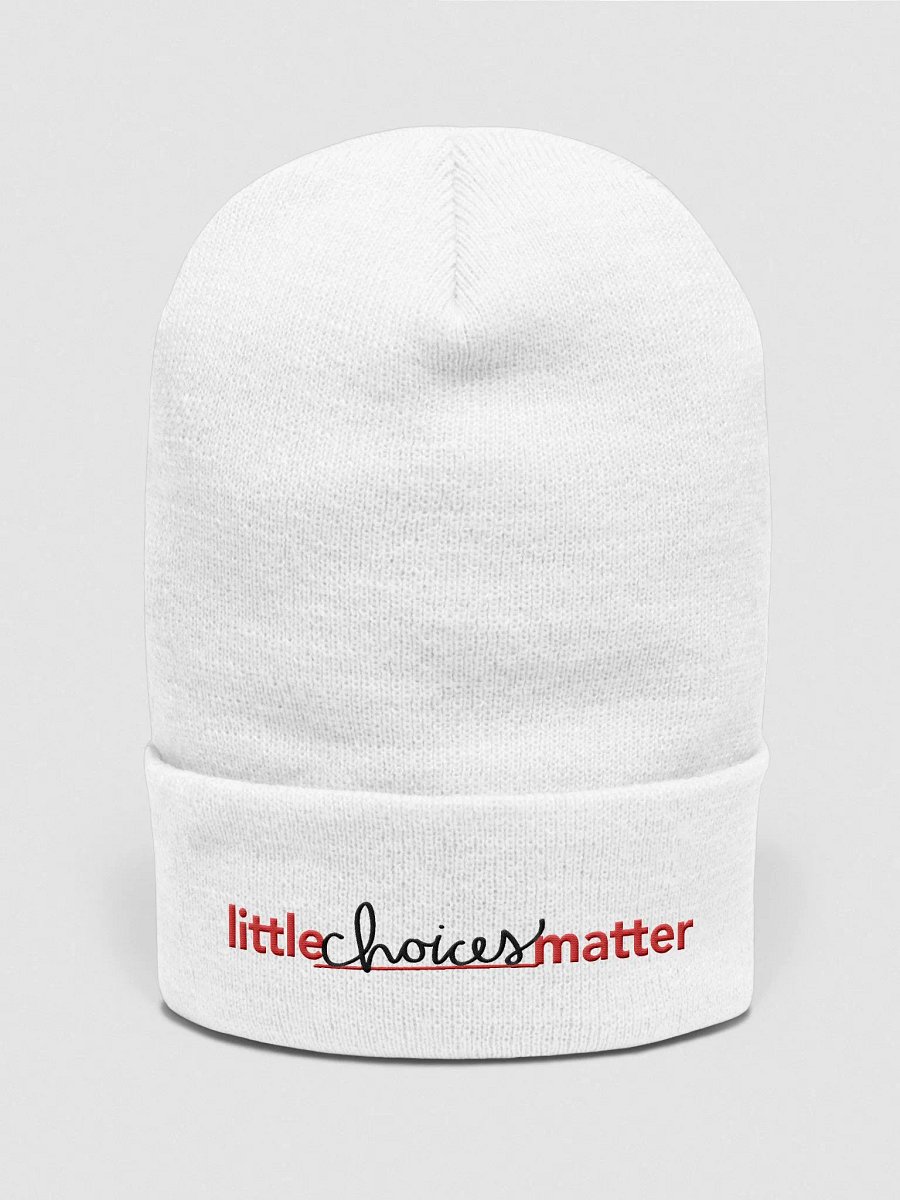 Little Choices Matter (Yupoong Cuffed Beanie) product image (6)