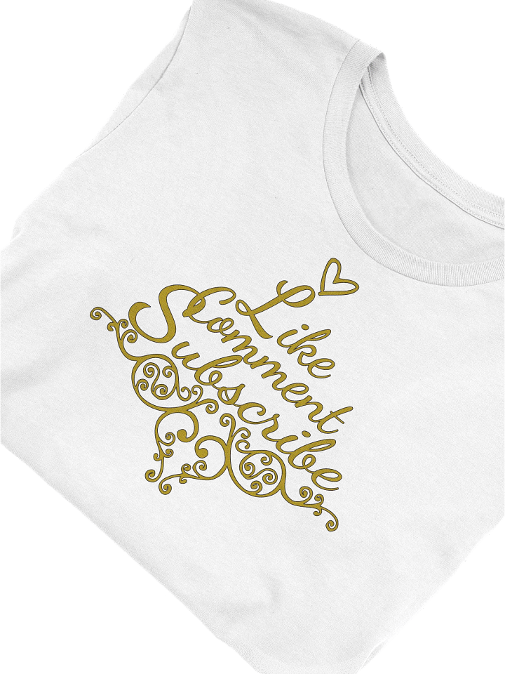 T-shirt - Like Comment Subscribe product image (1)