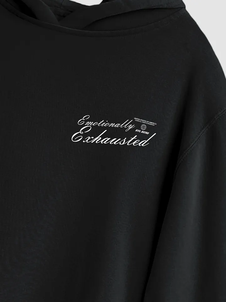 Emotionally Exhausted Floral - Hoodie product image (2)