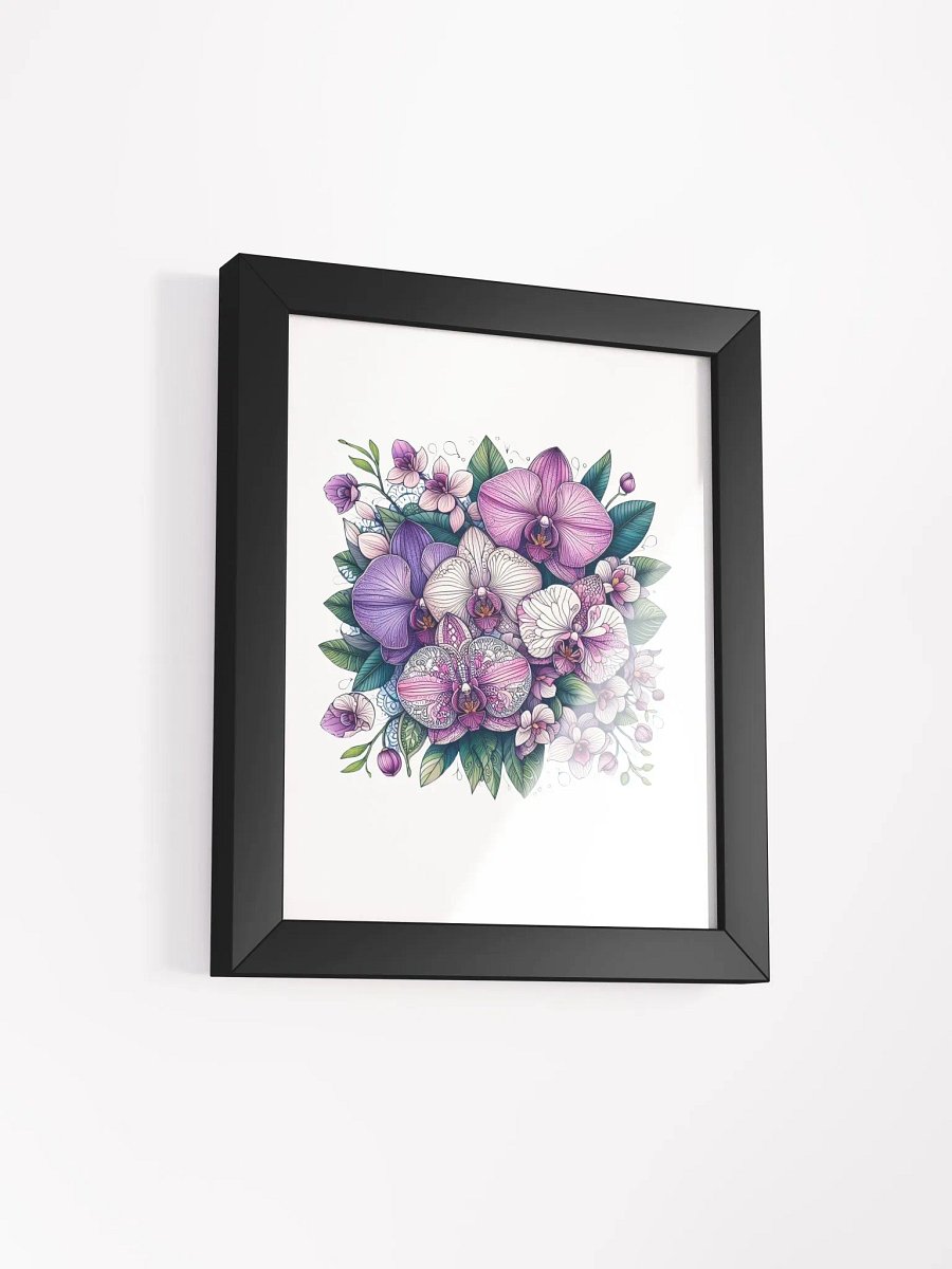 Orchid Symphony Framed Poster product image (14)