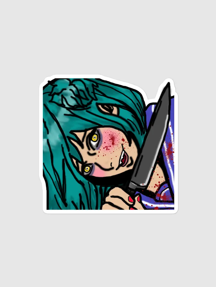 Realistic Yandere Kensey Sticker product image (1)
