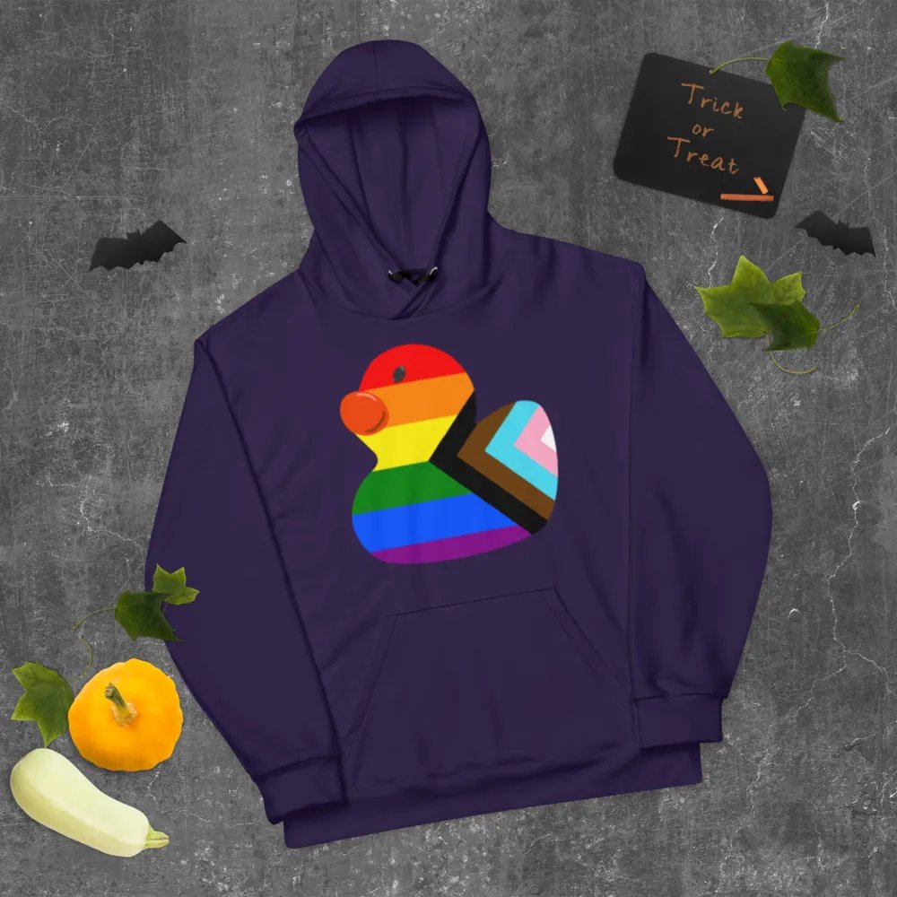 Purple Pride Duck Hoodie product image (9)
