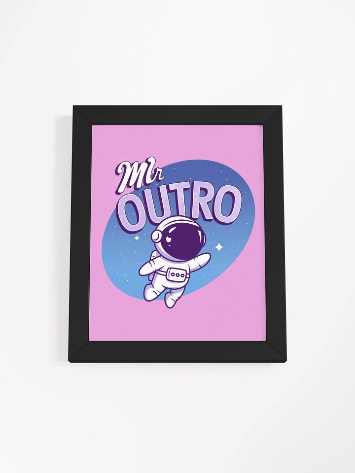 MR Outro Astro Adventure Framed Matte Poster product image (6)
