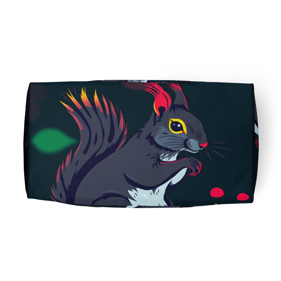 Vibrant Squirrel All-Over Print Duffle Bag product image (5)