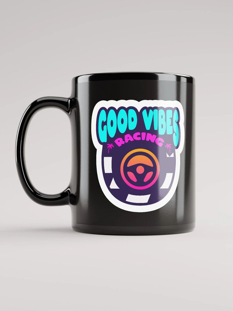 GOOD VIBES RACING BLACK MUG product image (12)