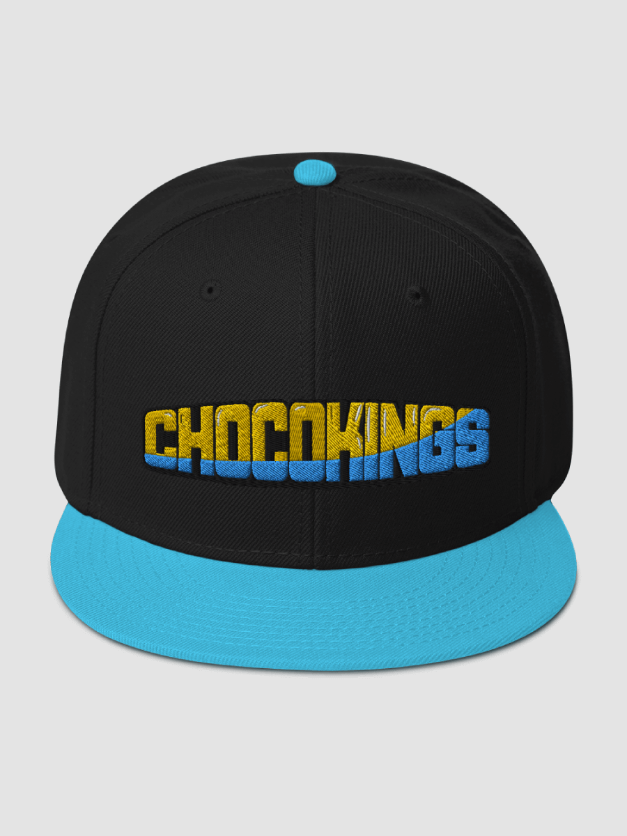 [Chocokings] Alt Logo Color black on blue- Snapback product image (1)