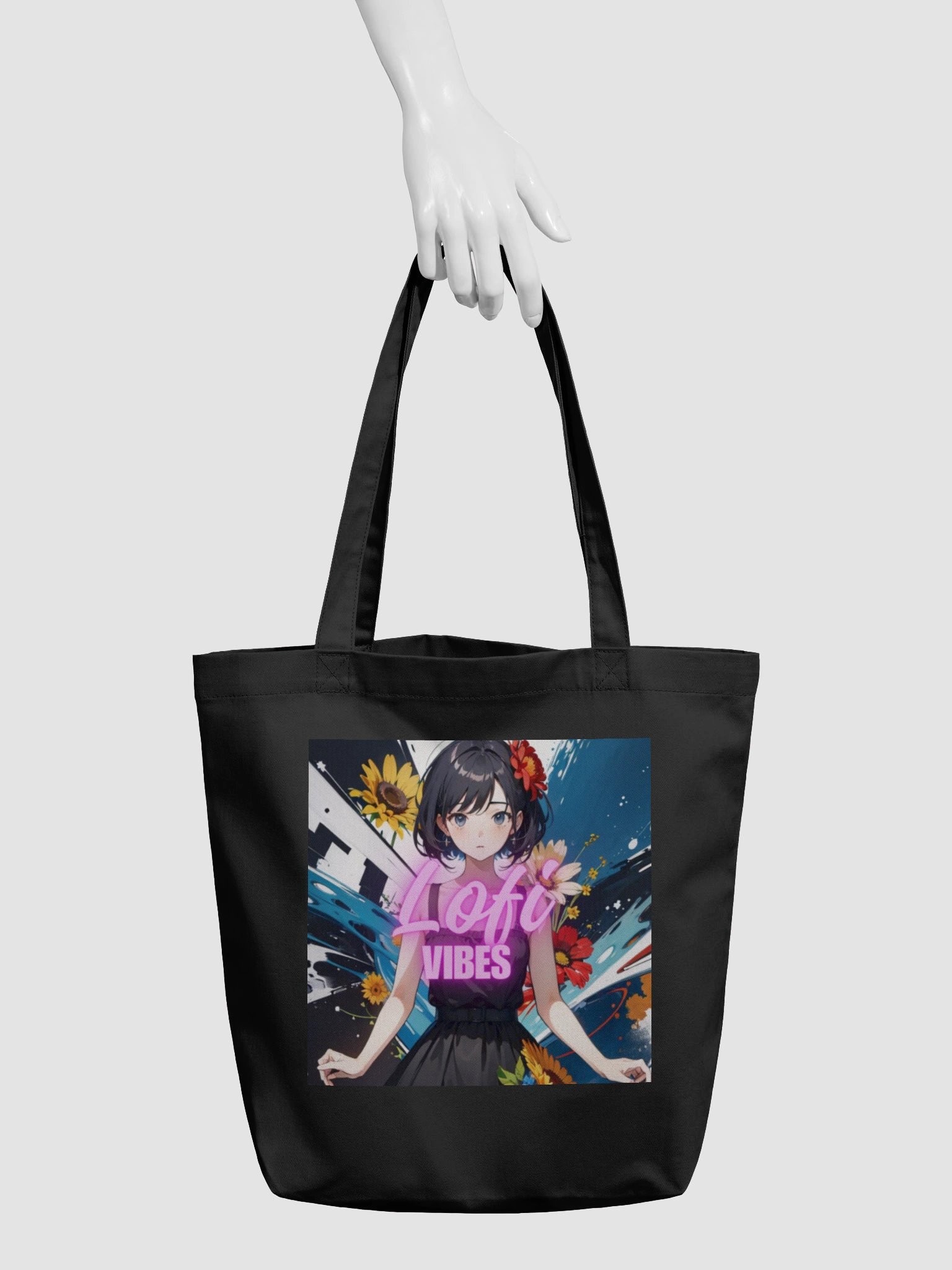 Lofi Vibes Floral Dream Tote product image (6)