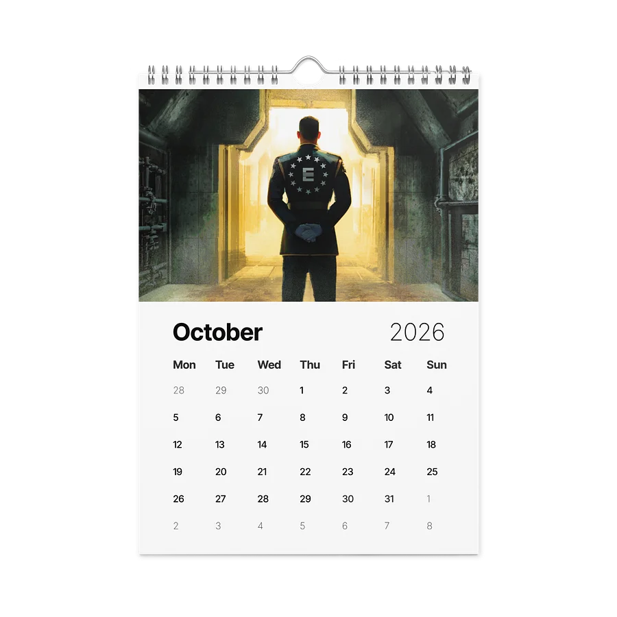 Oxhorn's 2026 Thumbnail Calendar product image (11)