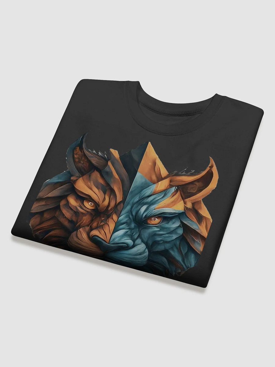Symmetrical Lion Geometric Sweatshirt product image (4)
