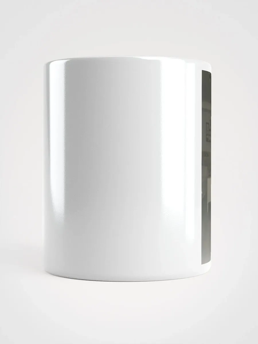 White Glossy Mug :hygiene guy product image (14)