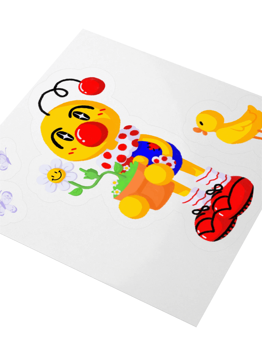 Boyoyoing Flower Pot Rude Sticker product image (3)