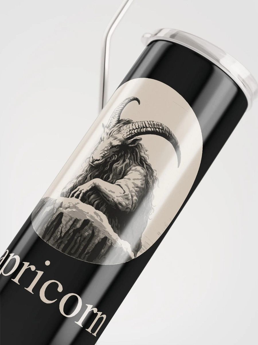 Capricorn Zodiac Stainless Steel Tumbler: Embrace Zodiac Style product image (5)