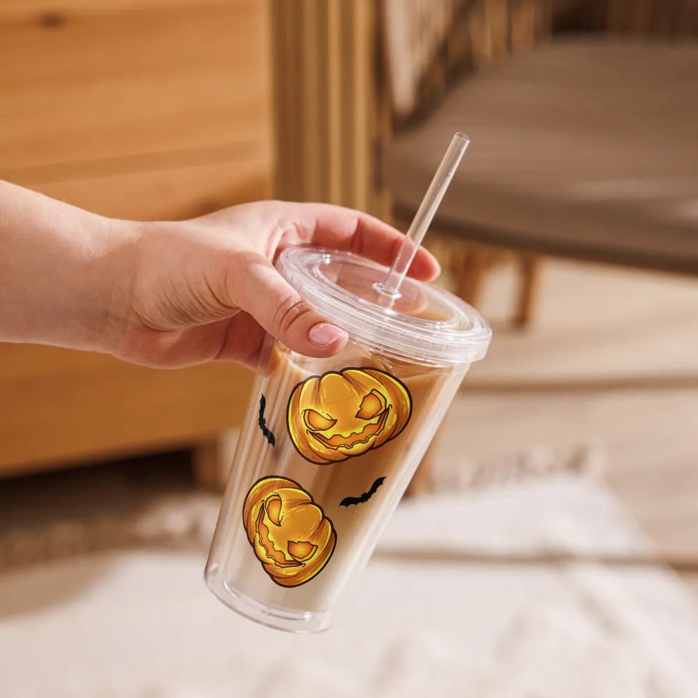 Halloween Cosmos Cat 16oz Tumbler product image (10)