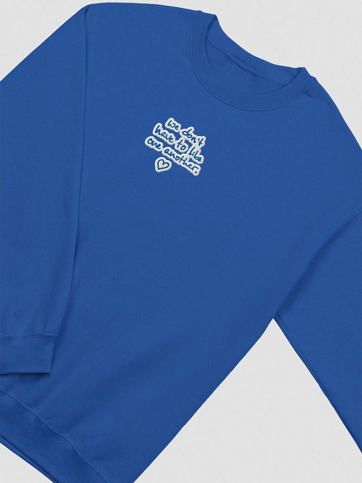 ONE ANOTHER (royal bubble design) embroidered crewneck product image (1)