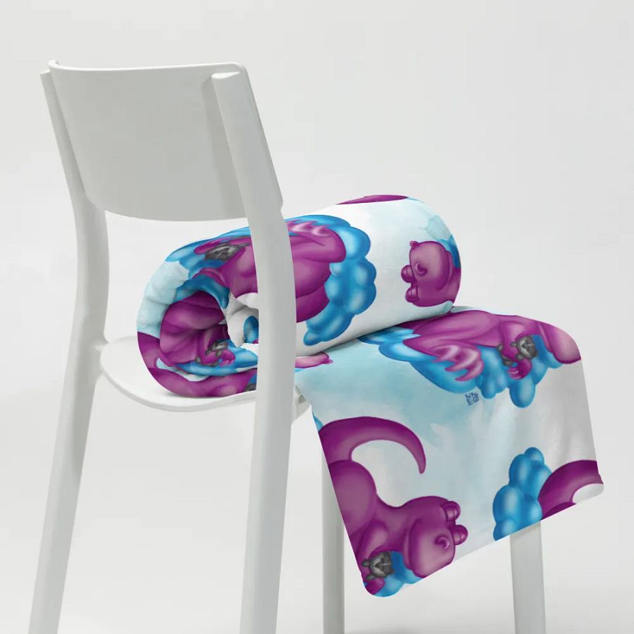 Sleepy Dino Blanket product image (9)