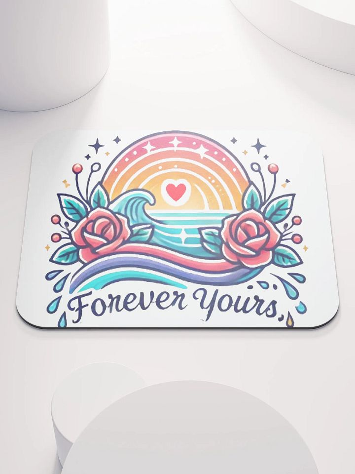Melodic Heart Mouse Pad product image (1)