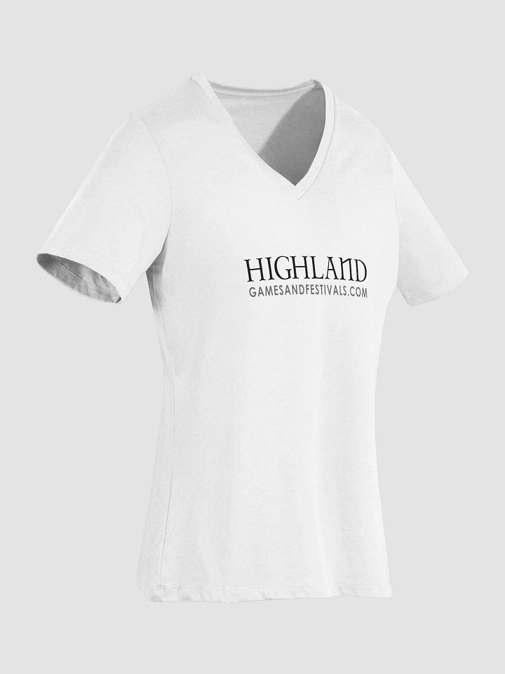 HGAF Logo Women's Relaxed Fit V-Neck Tee product image (2)
