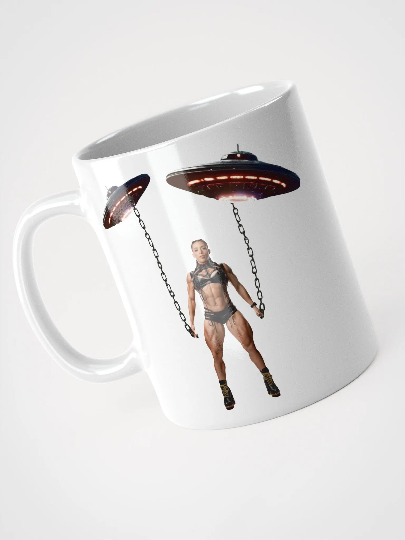 Shredded Gains UFO Mug product image (8)