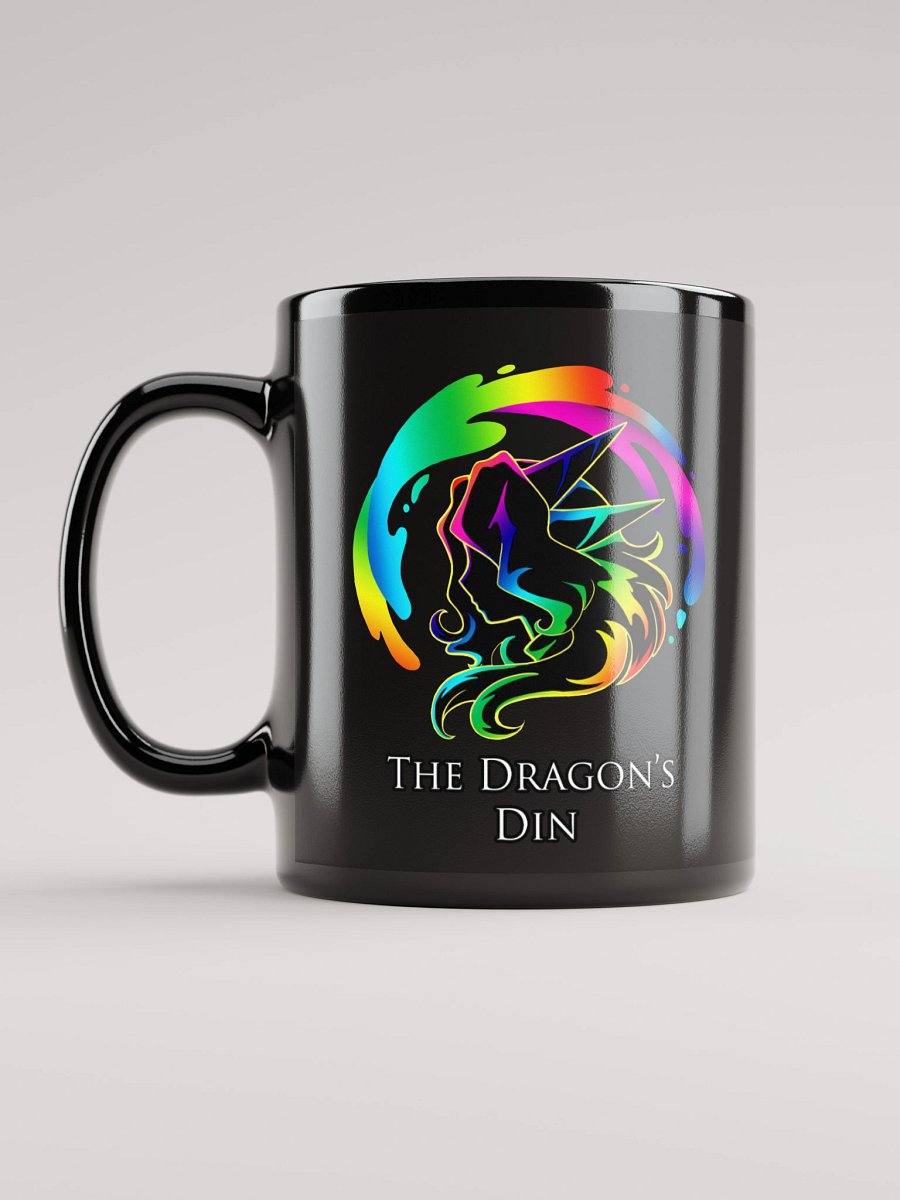 The Dragon's Din Logo Glossy Mug product image (11)