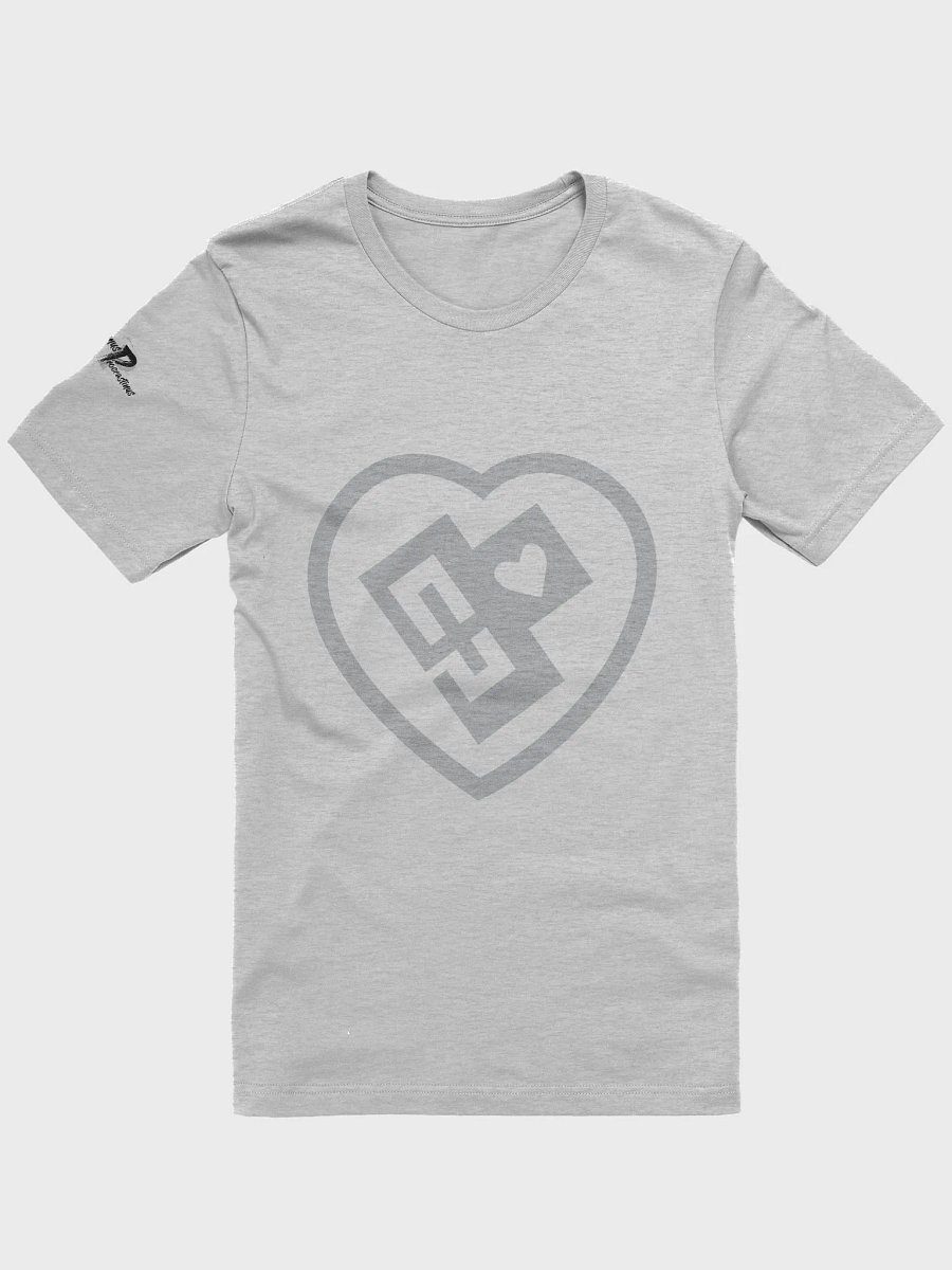 OptimusProcrastinus HeartChip in Heart T-Shirt (Grey) product image (1)