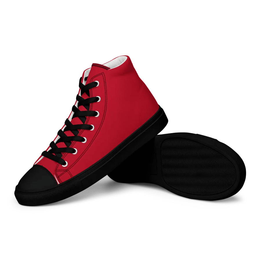 Women's High Tops - Red product image (12)