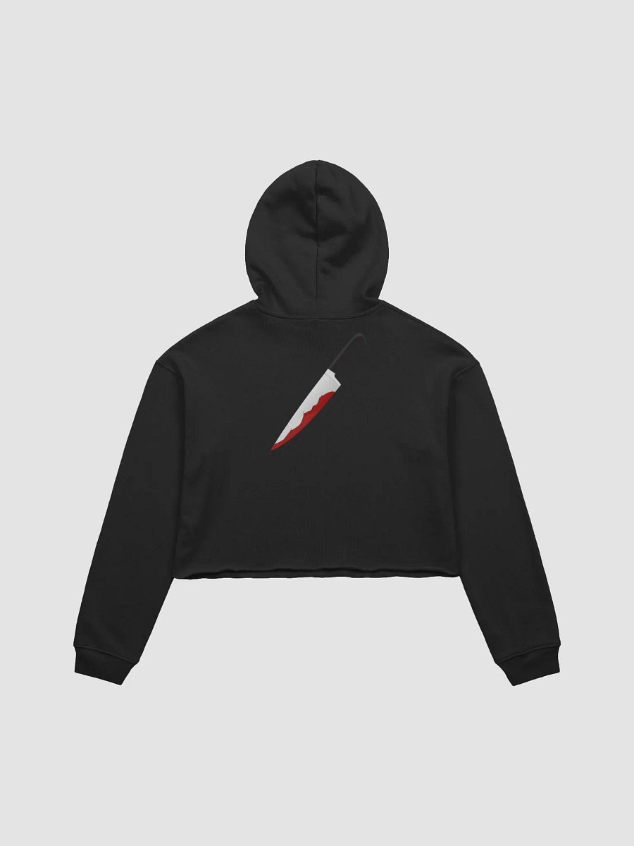 Thicc Thighs Take Lives Cropped Hoodie product image (6)