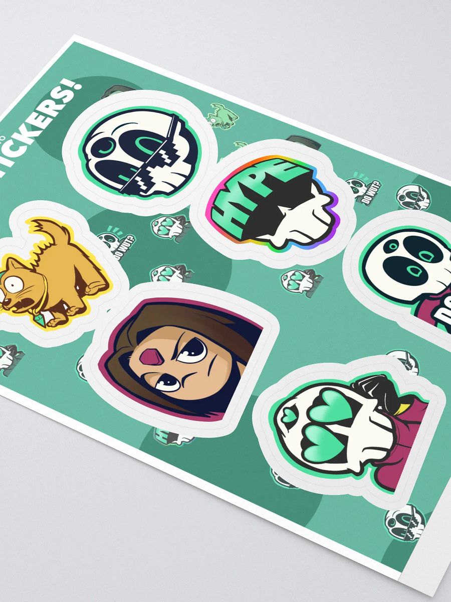 Emote Sticker Sheet product image (3)