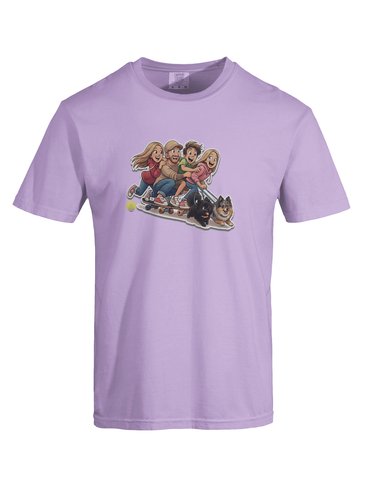 Skateboarding My PB&J Adult Tshirt product image (19)