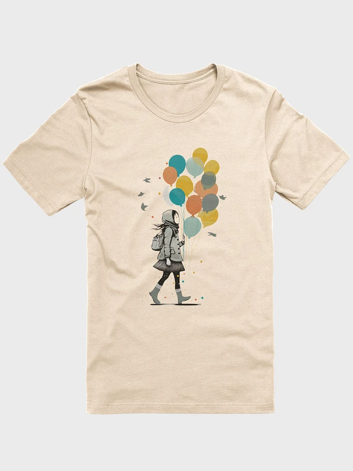 Girl With Balloons Graphic T-Shirt product image (1)
