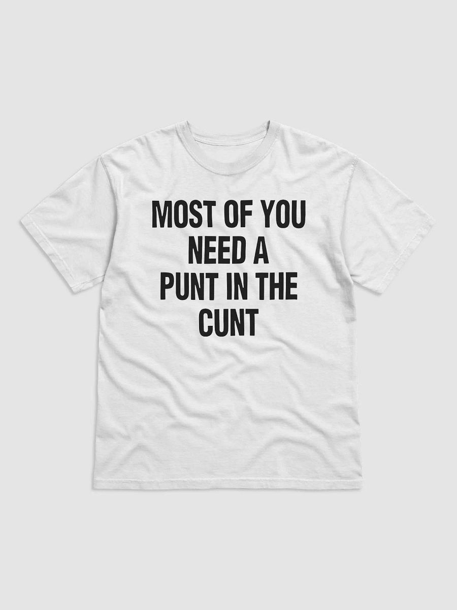 Most Of You Need A Punt In The Cunt Shirt product image (2)