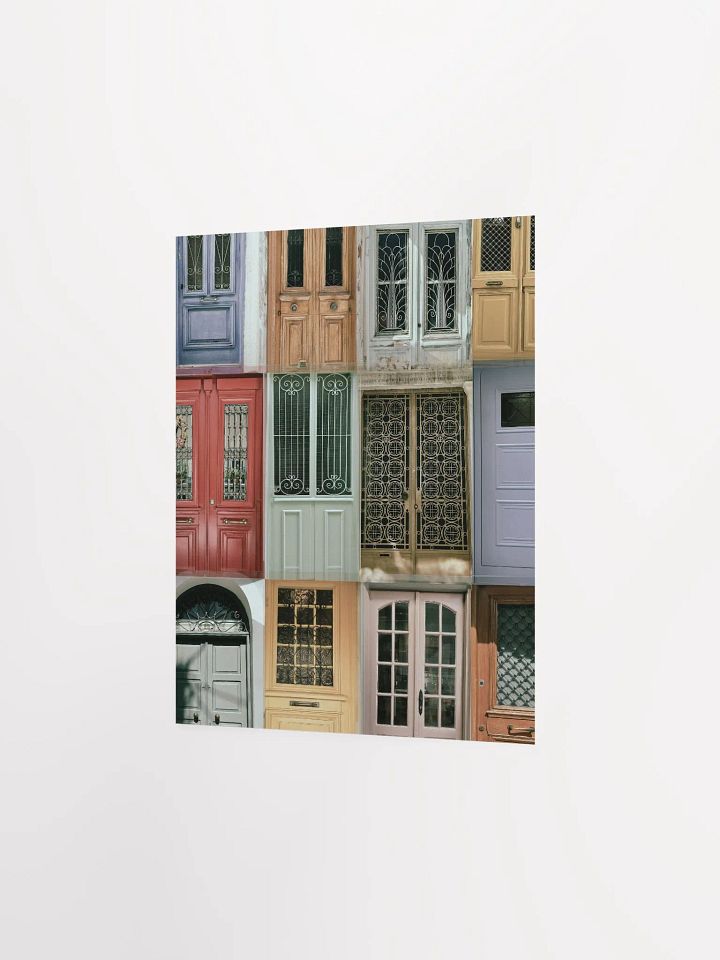 Greek Doors - Enhanced Matte Paper Poster product image (2)