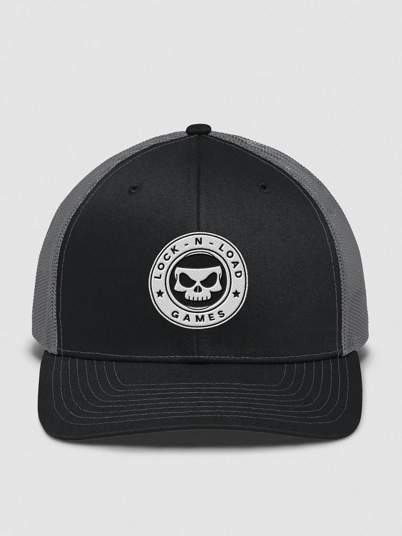 Skull Logo Richardson Trucker Hat