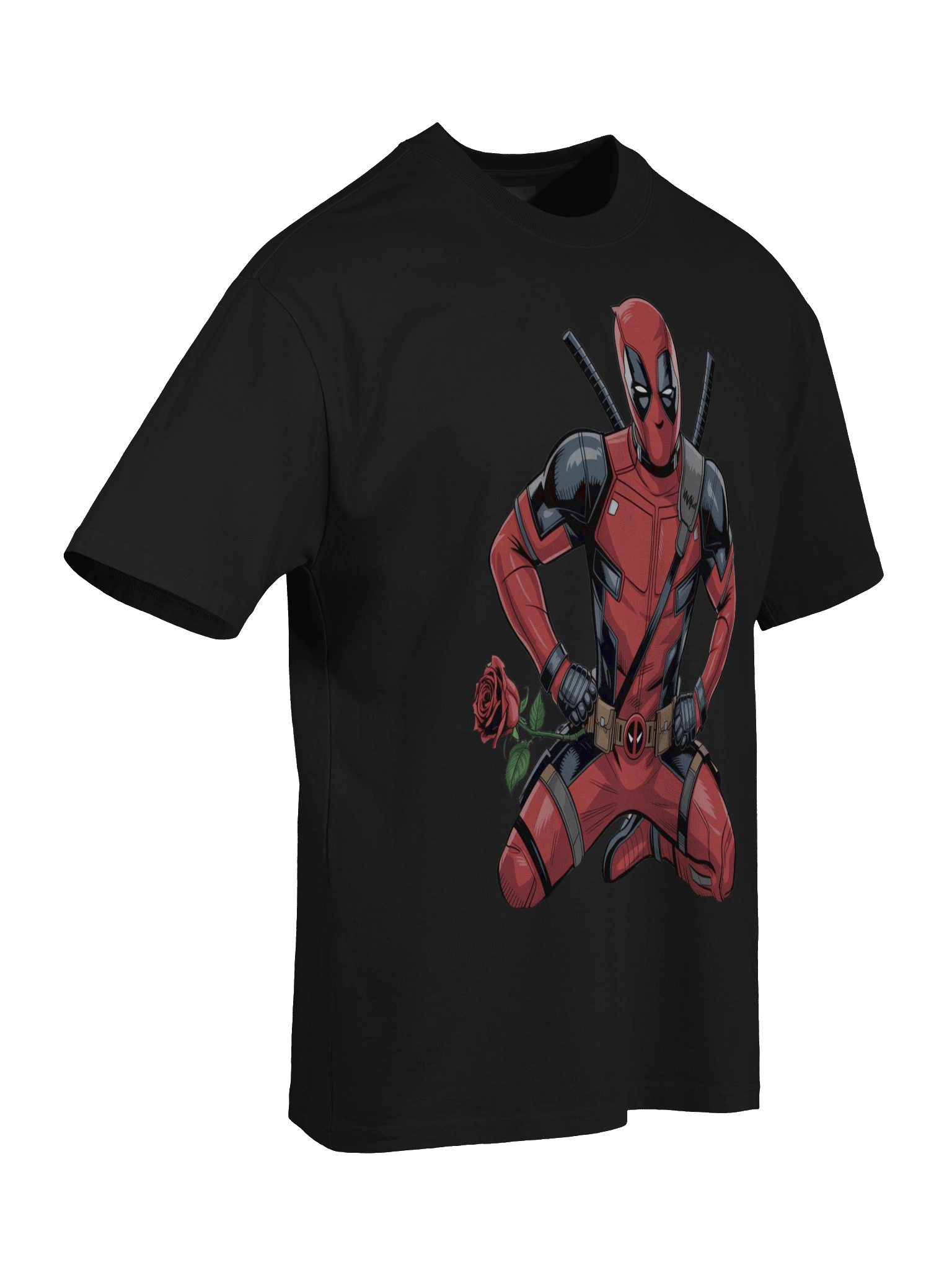 Deadpool Thorny Vendetta Oversized Faded T-Shirt product image (8)