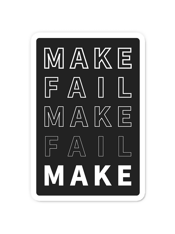 Make Fail Sticker product image (1)
