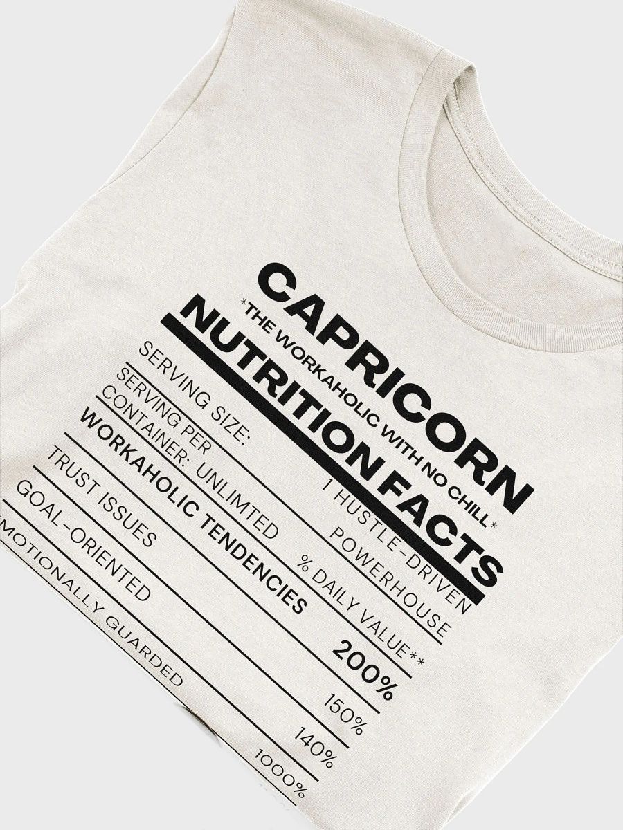 CAPRICORN- Nutrition Facts product image (10)