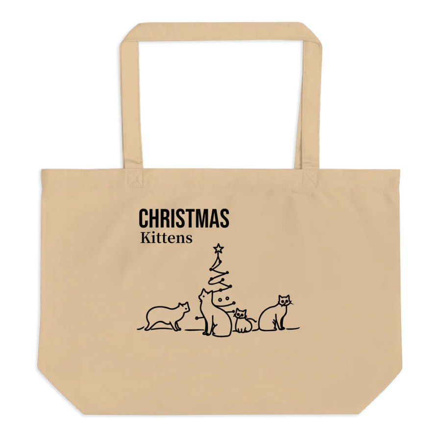 Econscious Organic Cotton Tote Bold Pink Christmas Tote Bag product image (1)
