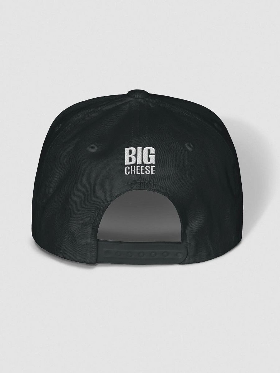 BigCheese White Logo Snapback Hat product image (4)