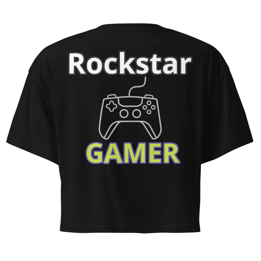 Rockstar Gamer GTA Online Theme Women's Crop Top product image (2)