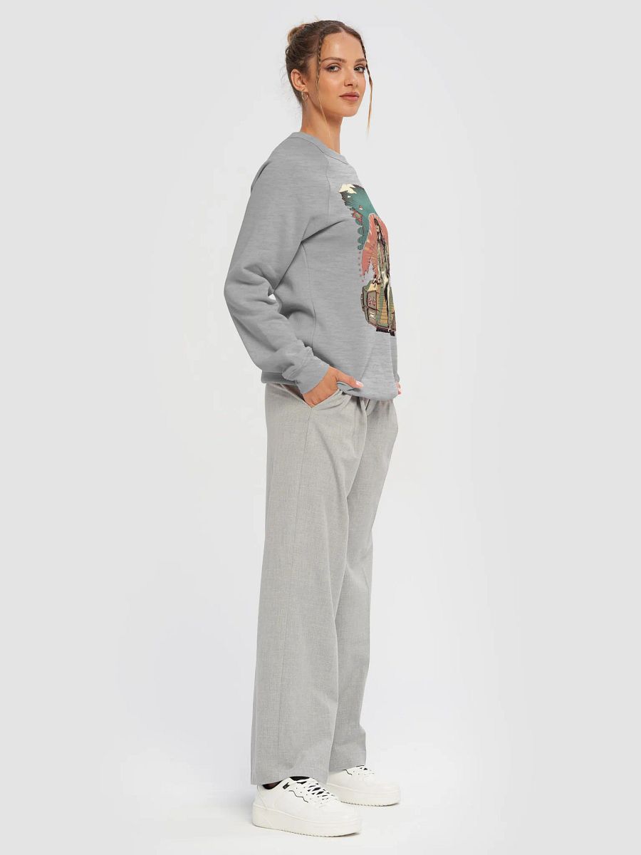 Vintage 70's Style Guitarist Unisex Sponge Fleece Raglan Sweatshirt product image (6)