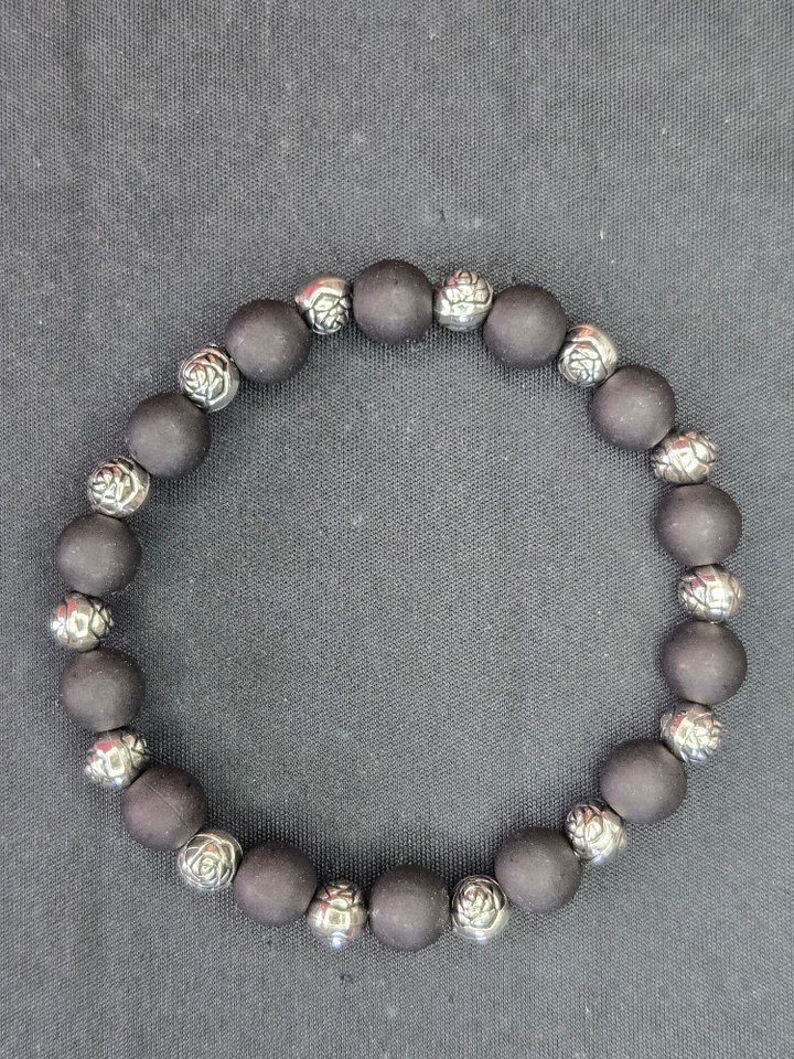 Stretchy glass bead Bracelet product image (1)